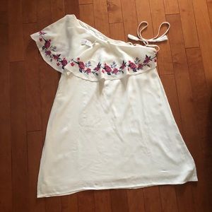 Francesca’s One Shoulder Dress